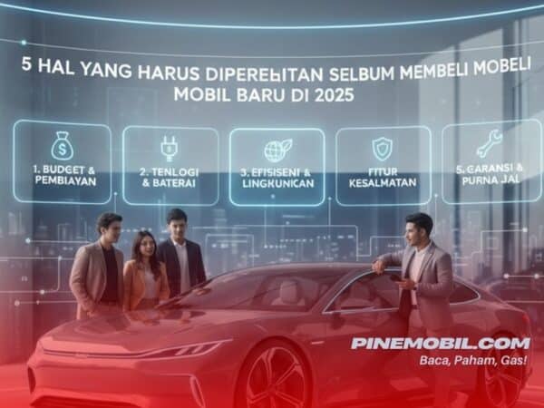 5 Hal yang Harus Diperhatikan Sebelum Membeli Mobil Baru di 2025
